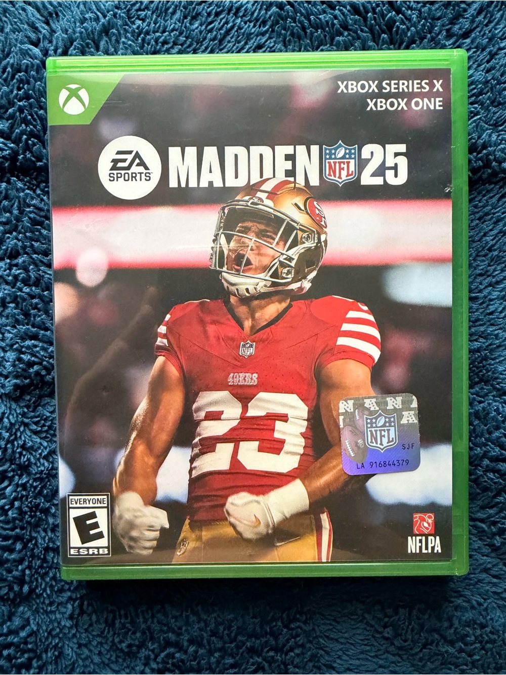 Microsoft Xbox Madden NFL 25 - Red and Green Cover